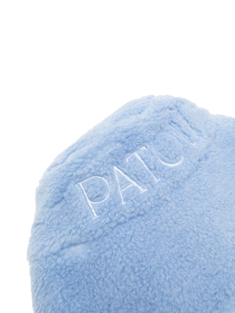 PATOU logo-embroidered fleece bucket hat