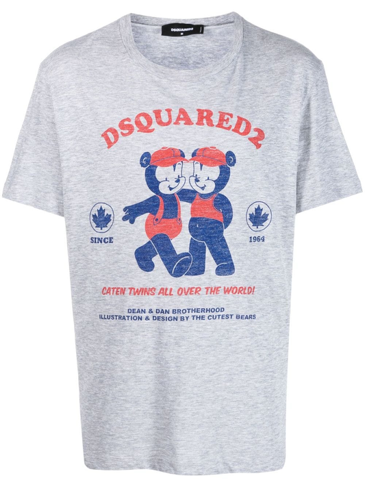 DSQUARED2 logo-print short-sleeve T-shirt