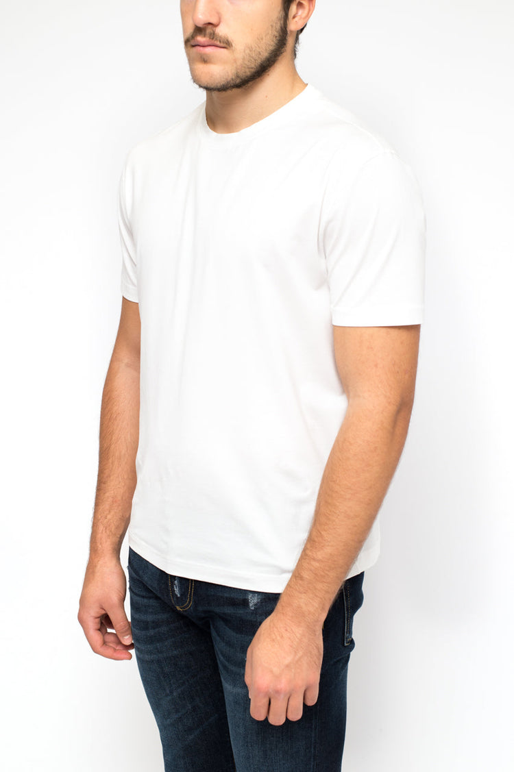 PRADA t-shirt round neck white