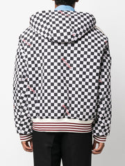 PALM ANGELS zip-up hooded jacket