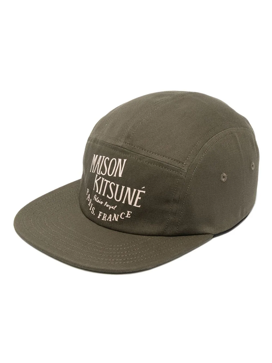 MAISON KITSUNÉ logo-print cotton cap