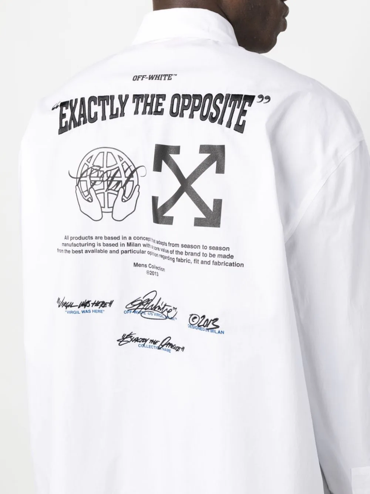 OFF-WHITE Exact Opp cotton shirt