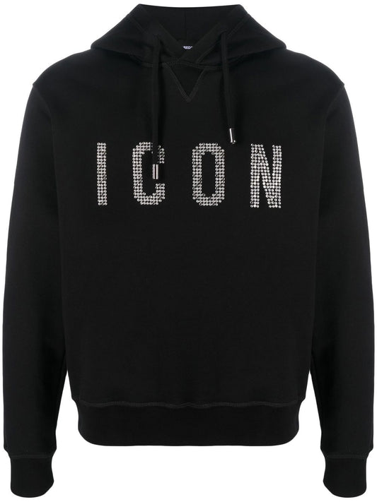 DSQUARED2 Icon studded hoodie