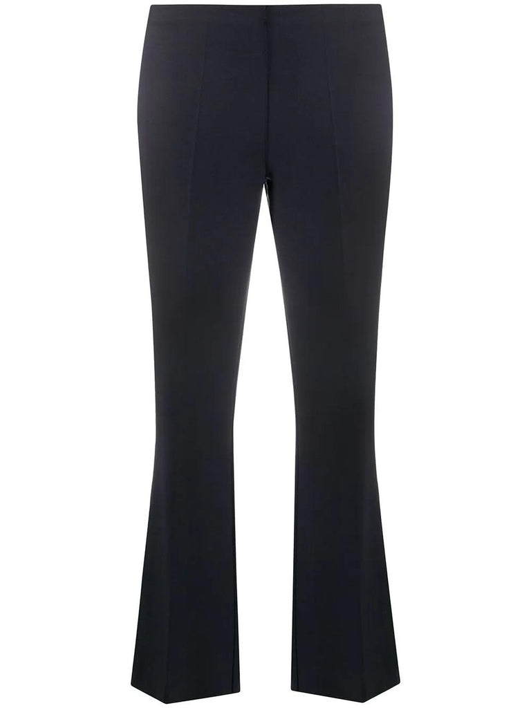 PAROSH mid-rise cropped trousers