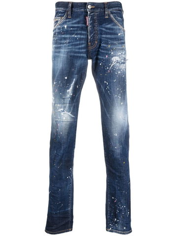 DSQUARED2 Twimphony paint-splatter jeans