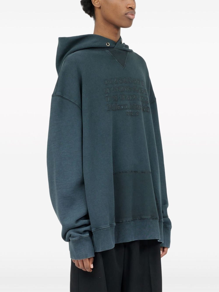 Reverse cotton hoodie