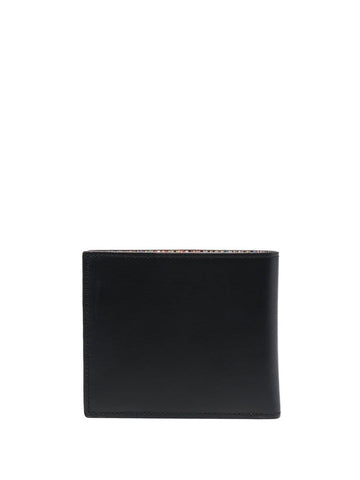 PAUL SMITH artist stripe-print leather wallet