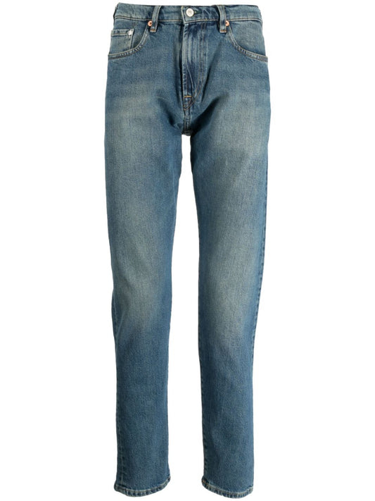PAUL SMITH mid-rise straight-leg jeans