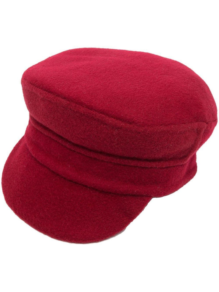 PAROSH wool baker-boy cap