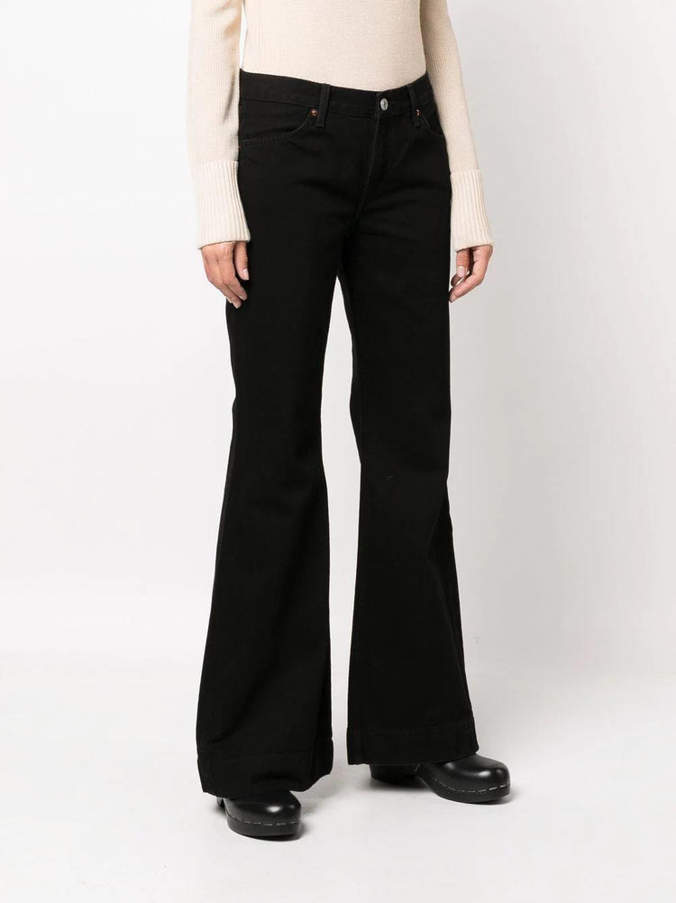 RE/DONE '70s mid-rise flared jeans
