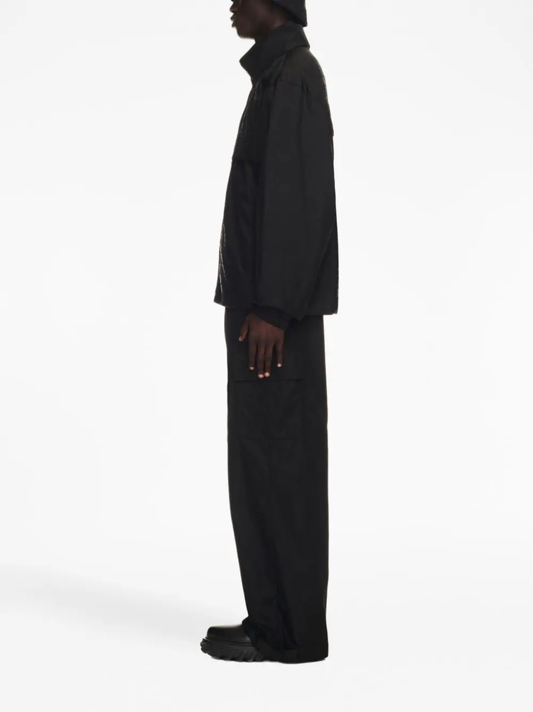 OFF WHITE mid-rise cargo trousers