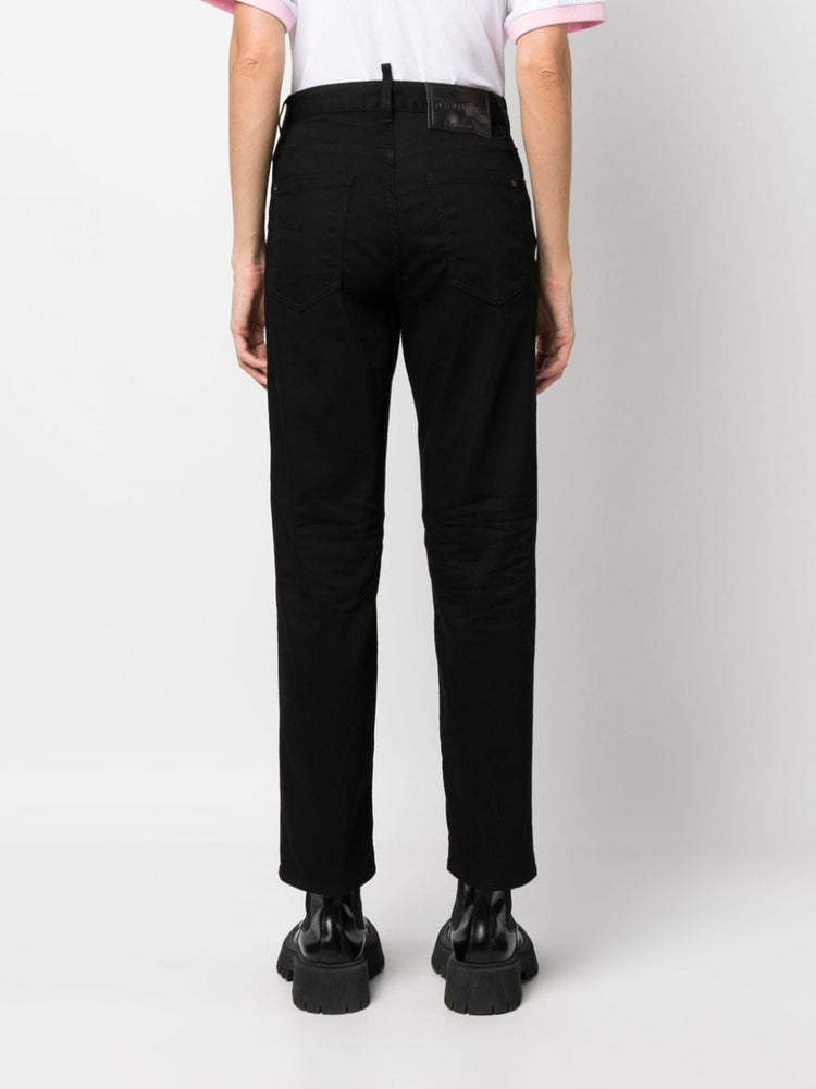 DSQUARED2 Icon straight-leg cropped jeans