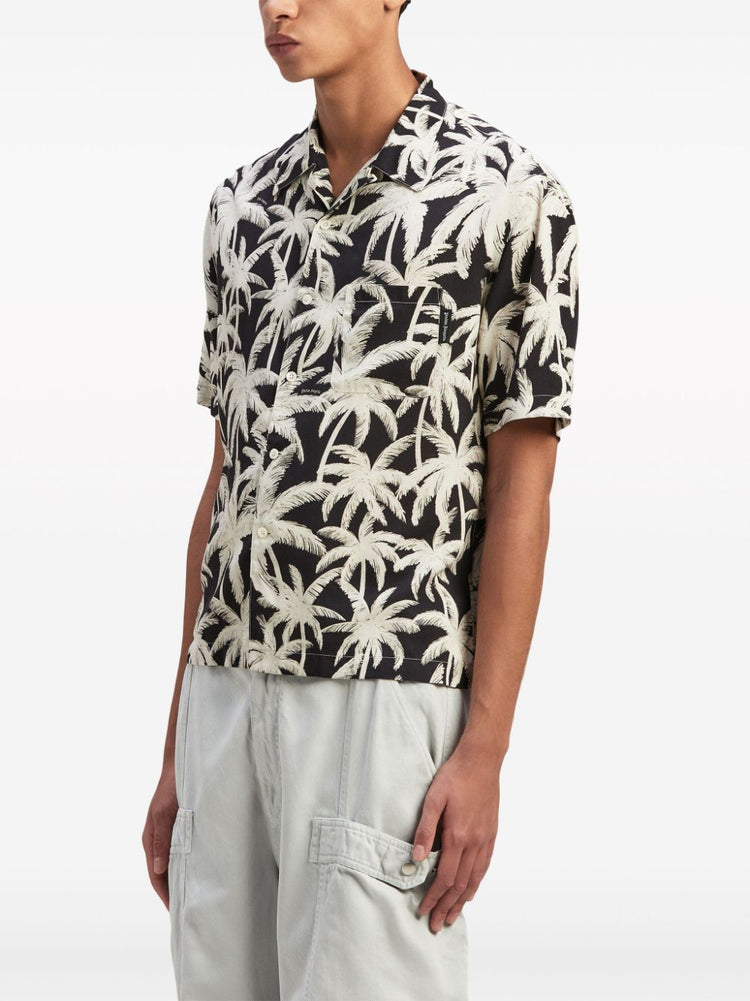 Palms floral-print shirt
