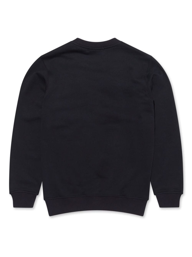 patch-detail cotton sweatshirt