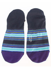 PAUL SMITH stripes-print no-show socks