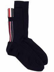 THOM BROWNE RWB stripe mid-calf socks