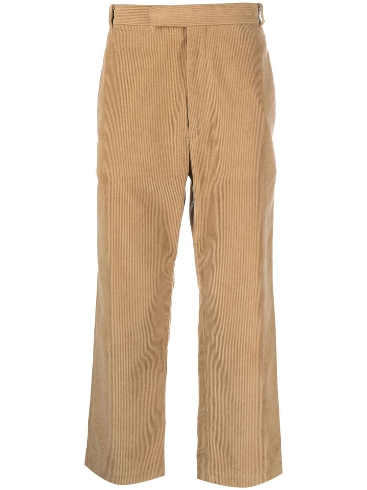 THOM BROWNE corduroy RWB-stripe trousers