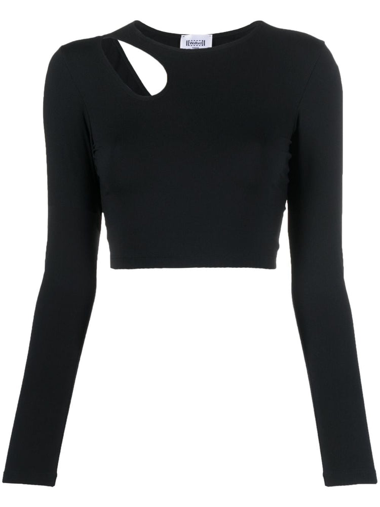 WOLFORD Warm Up cut-out top