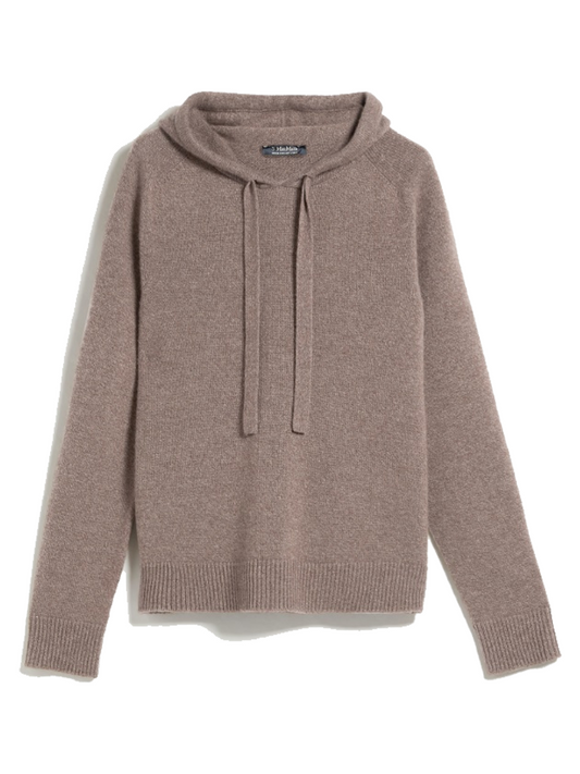 Virgola cashmere hoodie