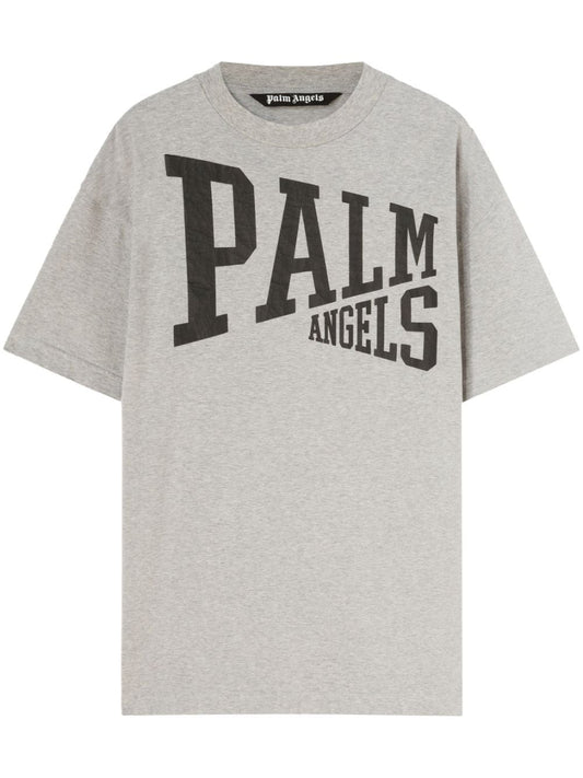 PALM ANGELS logo-print crew-neck T-shirt