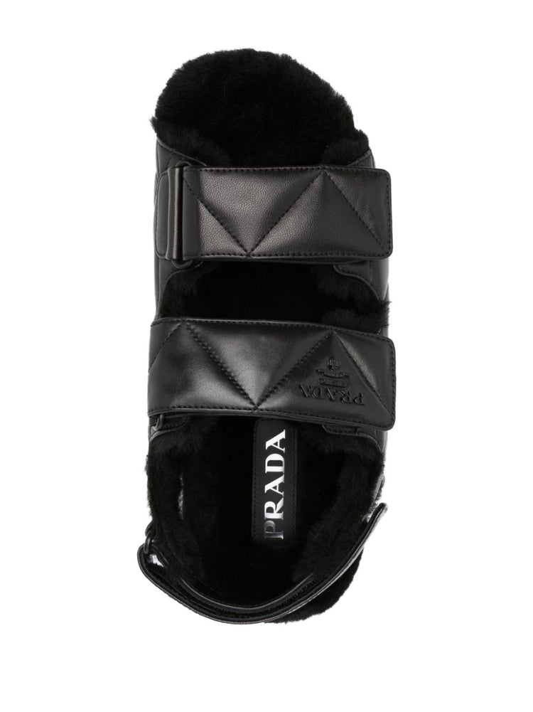 PRADA fur sandal