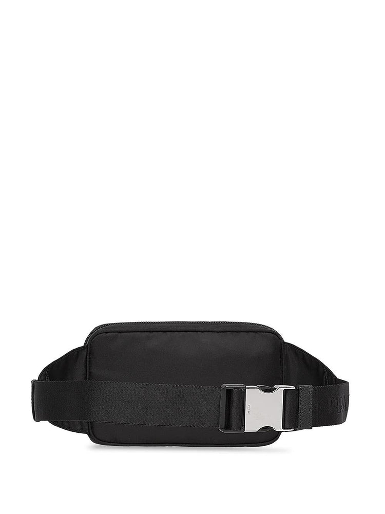 PRADA logo-plaque belt bag
