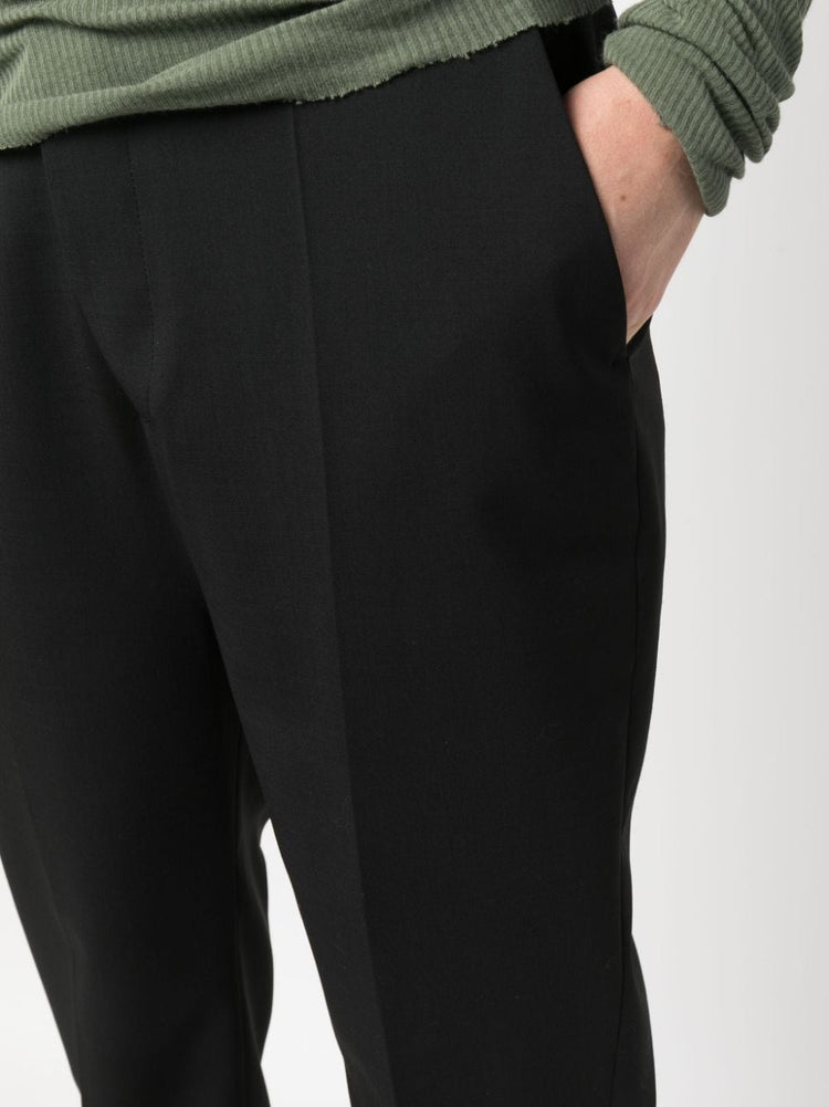 RICK OWENS straight-leg cropped trousers