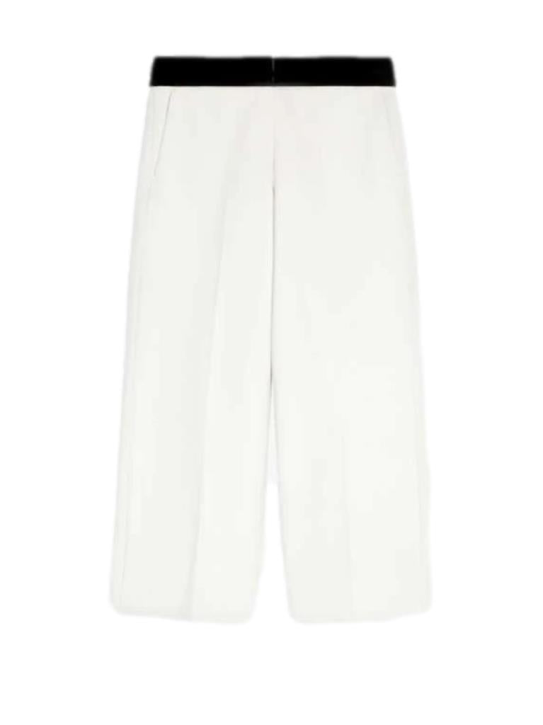 MAX MARA'S Baleari cotton and viscose trousers