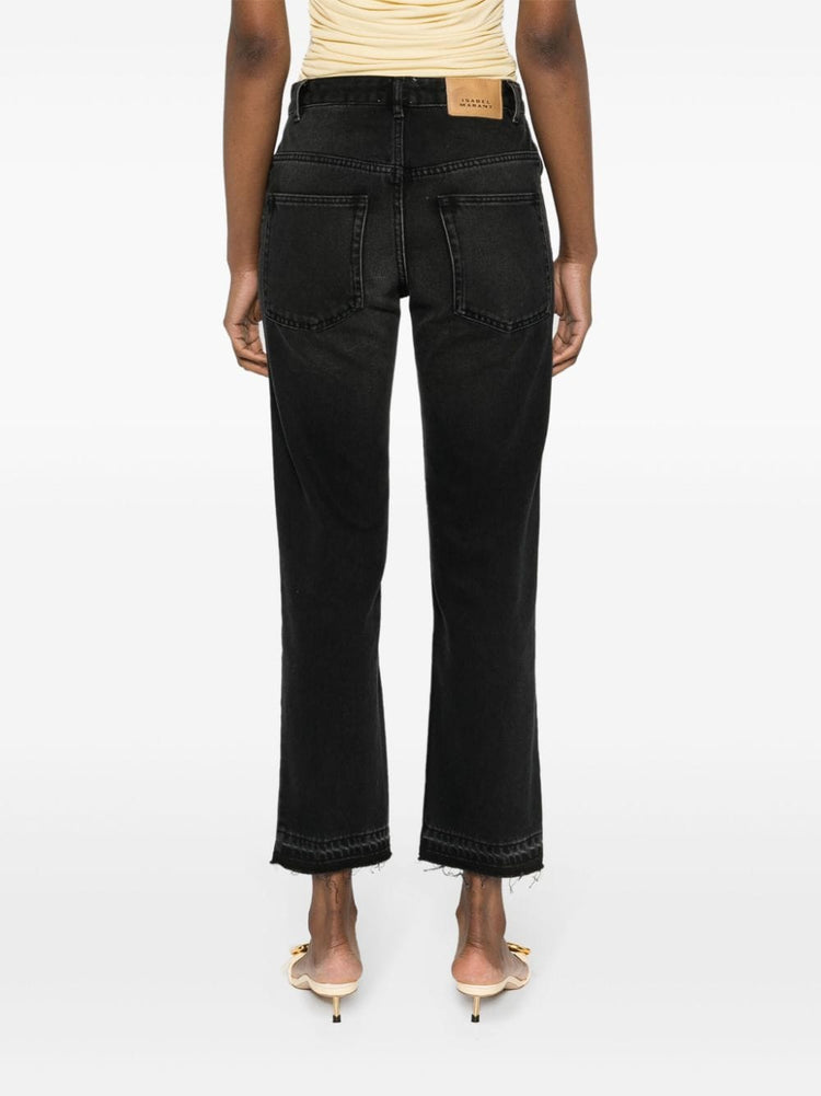 Jemina slim-fit cropped jeans