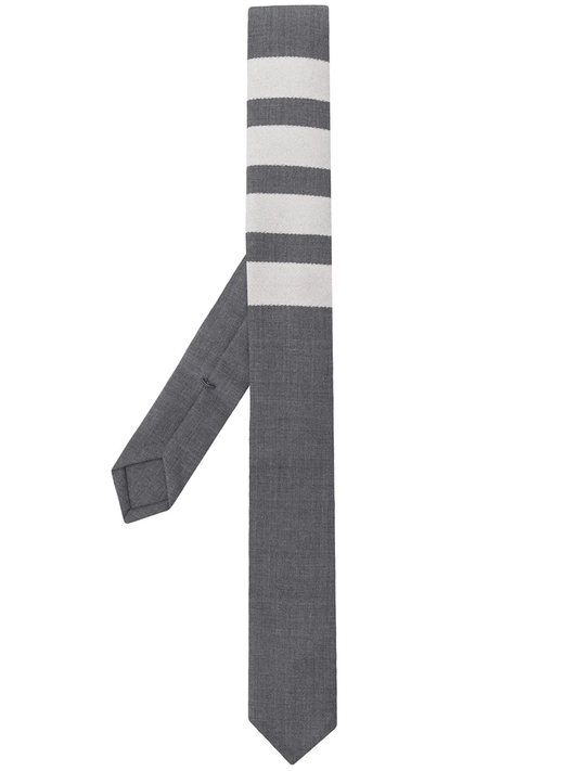 4-bar plain weave tie