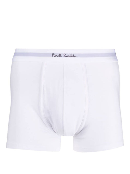 PAUL SMITH logo-print organic cotton boxers