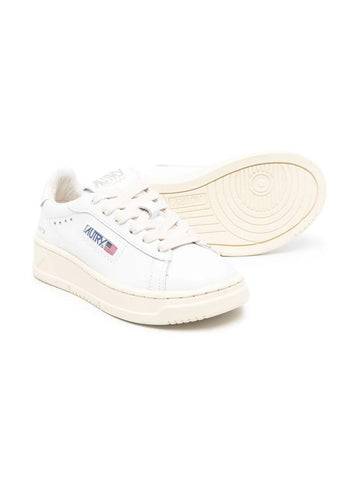 AUTRY KIDS low-top leather sneakers