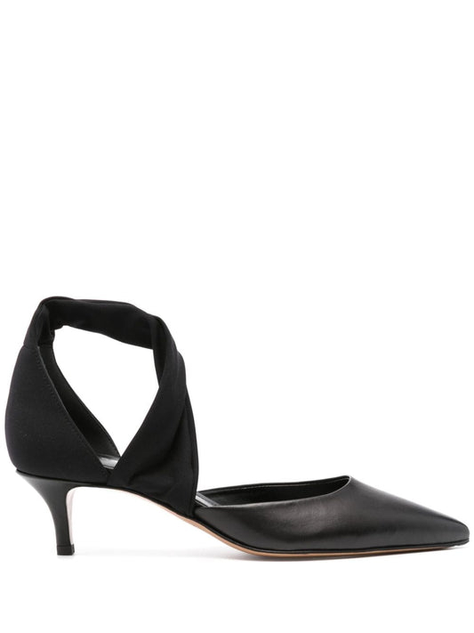 Perney 50mm leather pumps