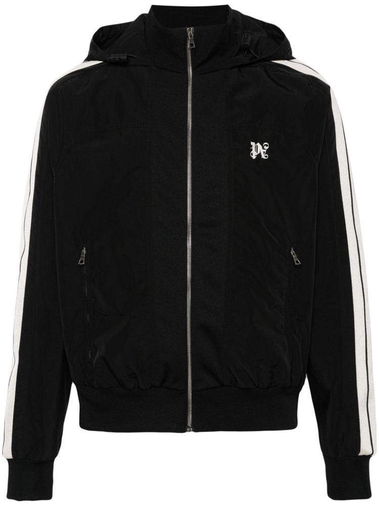 PA-monogram hooded jacket