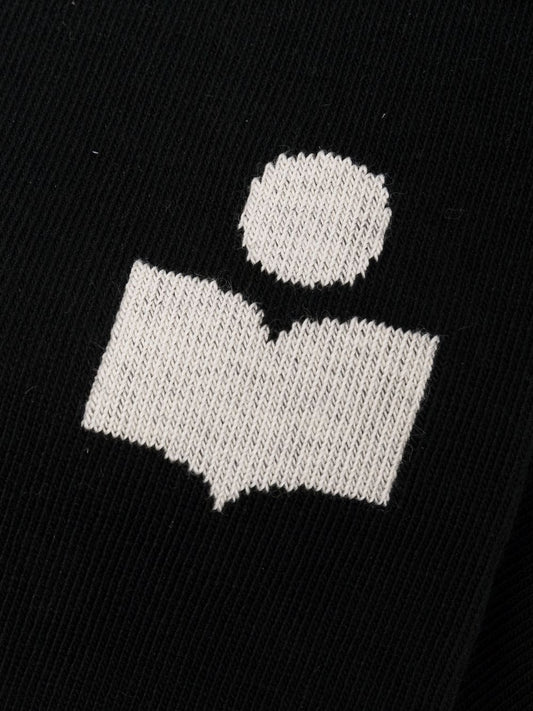 logo embroidered socks