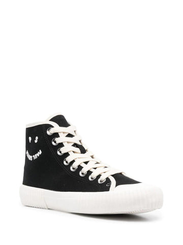 PAUL SMITH embroidered-logo lace-up sneakers
