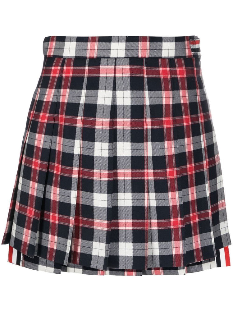 THOM BROWNE School Uniform Twill mini skirt