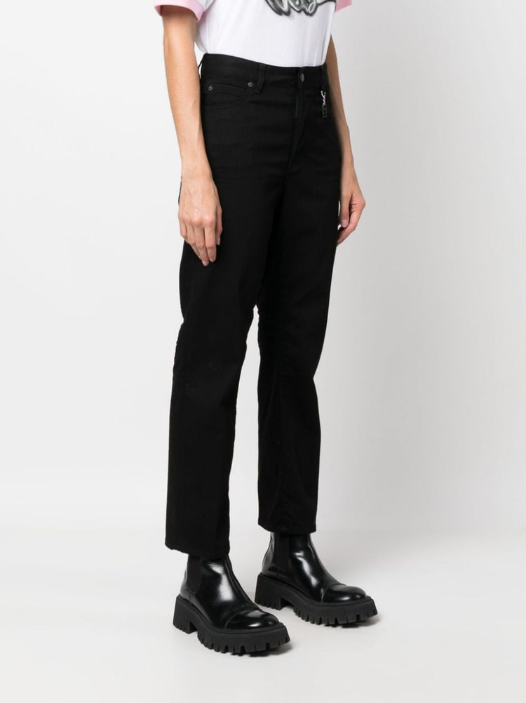 DSQUARED2 Icon straight-leg cropped jeans