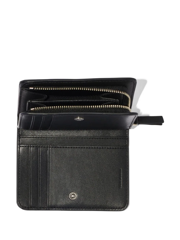 MARC JACOBS The Stripe Compact wallet