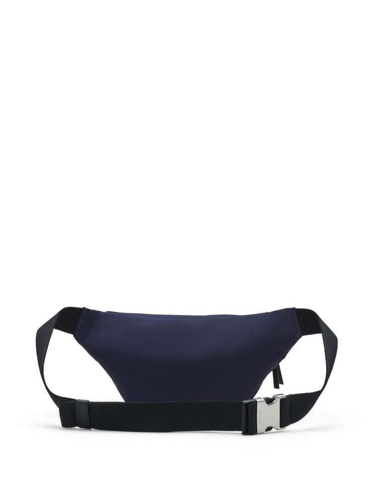 logo-appliqué belt bag