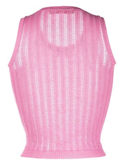 CORMIO Rossana ribbed knitted vest