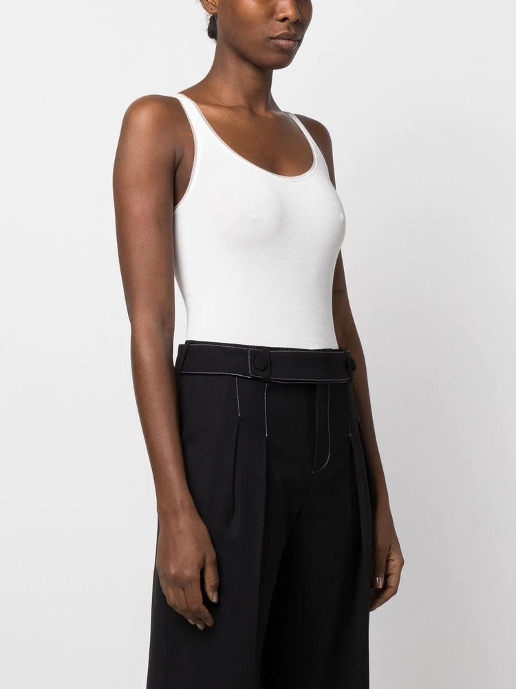 WOLFORD contrasting-trim tank top
