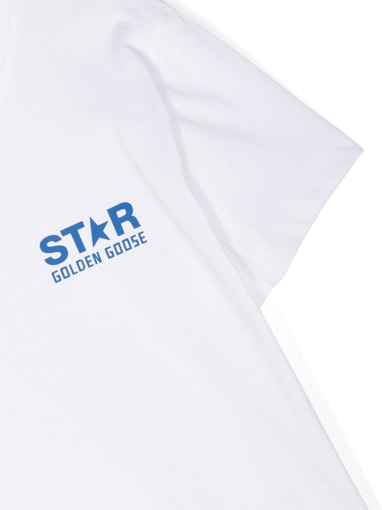 star-print cotton T-shirt