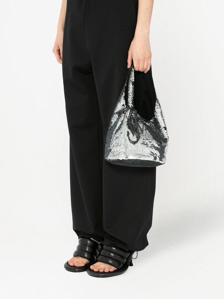 mini Sequin shopper bag