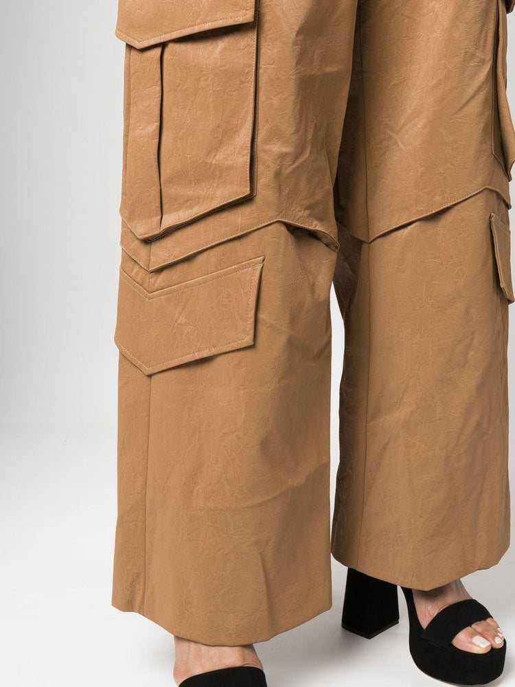 MSGM multi-pocket cargo trousers