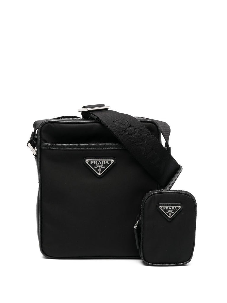 Prada Tessuto and Saffiano Golf Bag - Black Decorative Accents