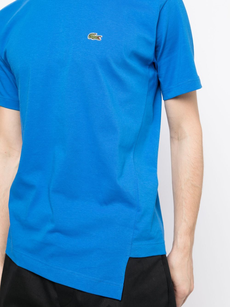 x Lacoste asymmetric T-shirt