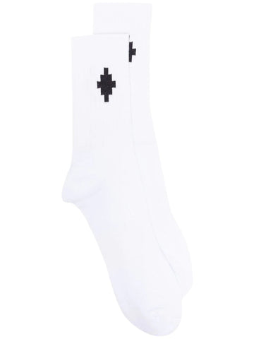 MARCELO BURLON Cross ankle-length socks