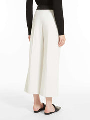MAX MARA'S Baleari cotton and viscose trousers