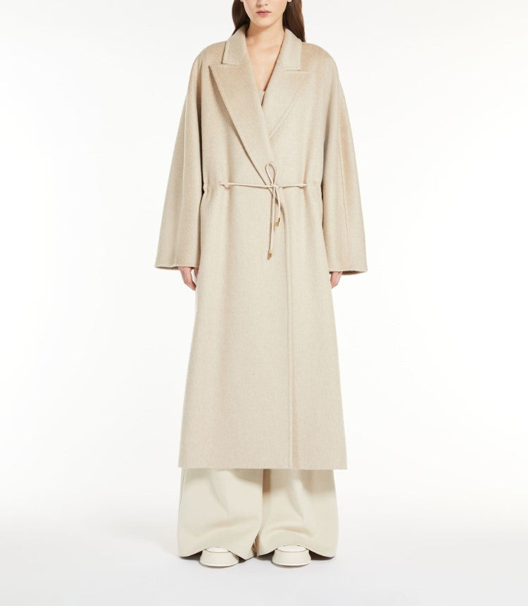 Bertone oversized cashmere coat